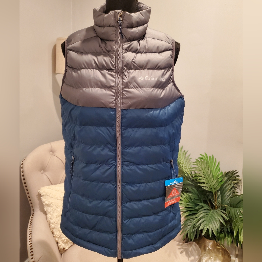Columbia White Out Vest